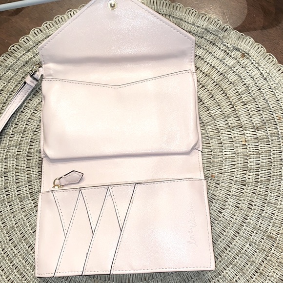 Pink Leather Victoria Secret Hand Wallet - Picture 3 of 3